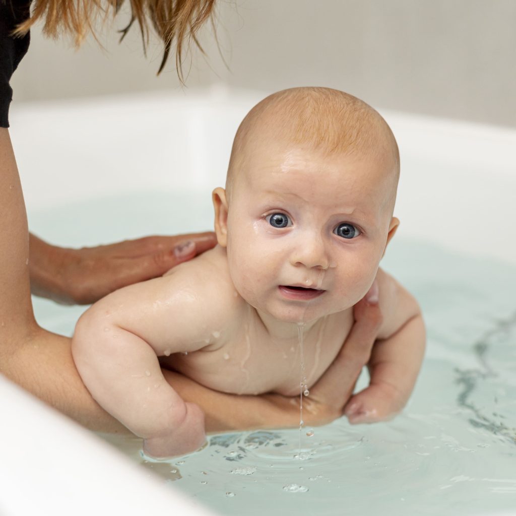 Cómo bañar a tu bebe